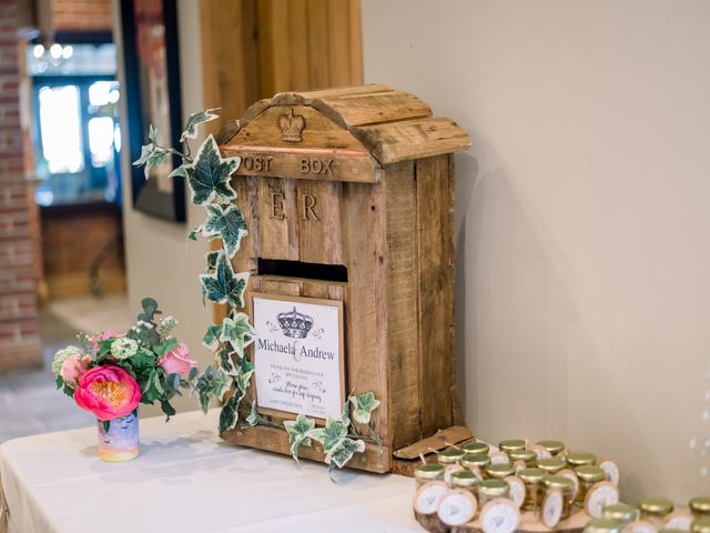 Andy and Micheala's Wedding in Stanwick, Northamptonshire 22