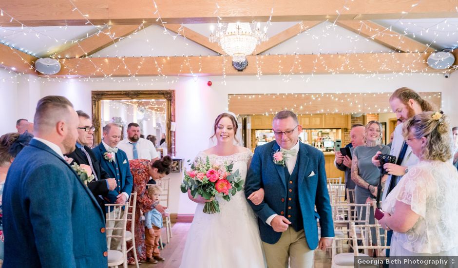 Andy and Micheala's Wedding in Stanwick, Northamptonshire