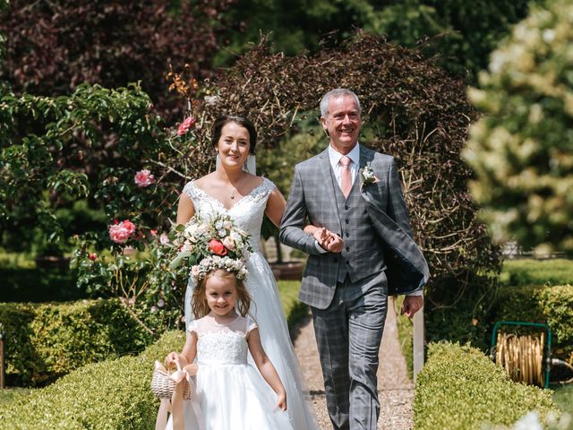 Andy and Amelia's Wedding in Ashford, Kent 7