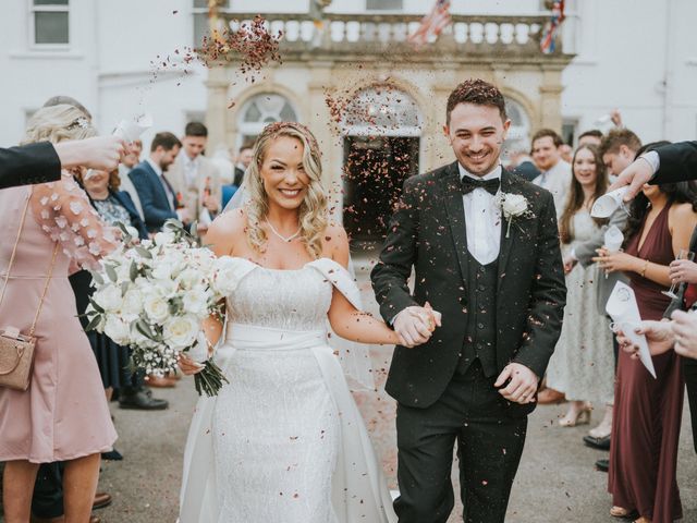 Edward and Emily's Wedding in Bridgend, Mid Glamorgan 4