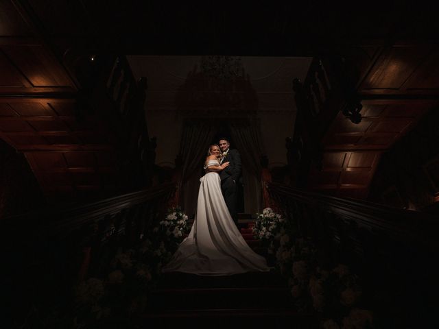 Edward and Emily's Wedding in Bridgend, Mid Glamorgan 33