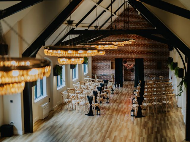 Michael  and Eva's Wedding in Heanor, Derbyshire 13