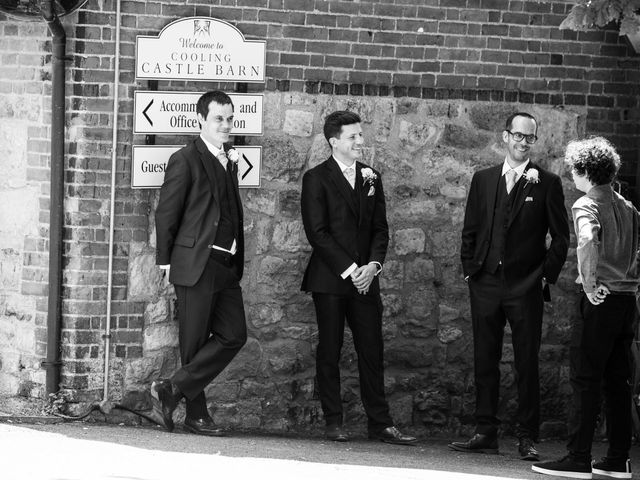 Matt and Claire&apos;s Wedding in Cooling, Kent 17