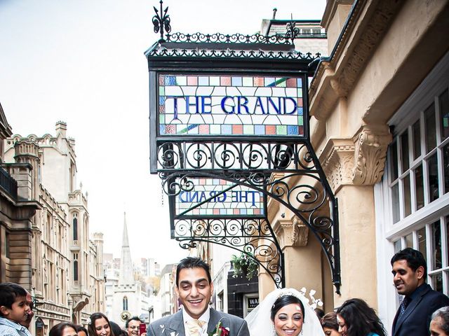 Robin and Rita&apos;s Wedding in Clevedon, Bristol 18