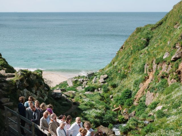 Duane and Chrissy&apos;s Wedding in Penzance, Cornwall 71