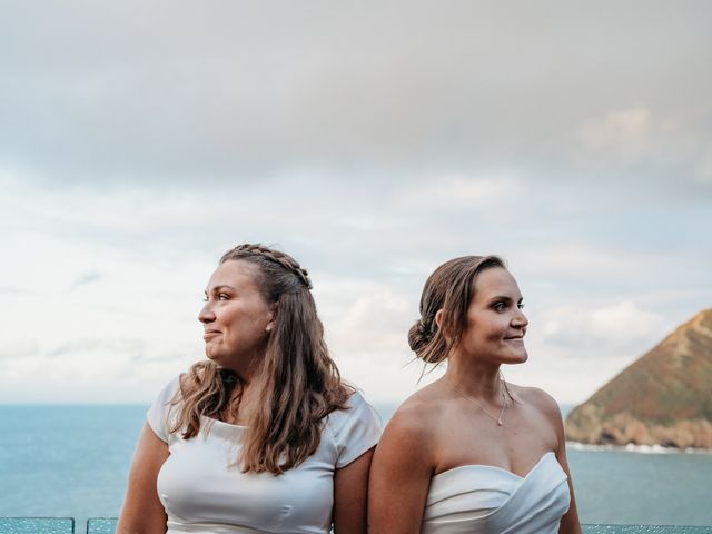 Mary-Anne and Erin&apos;s Wedding in Combe Martin, Devon 4