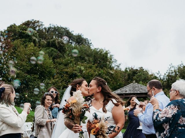 Mary-Anne and Erin&apos;s Wedding in Combe Martin, Devon 6