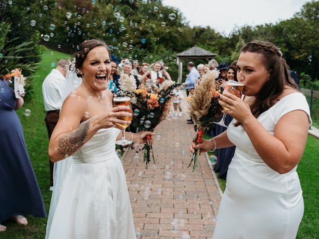 Mary-Anne and Erin&apos;s Wedding in Combe Martin, Devon 7