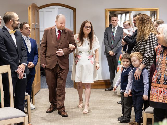 Nick and Kelly's Wedding in Stratford Upon Avon, Warwickshire 6