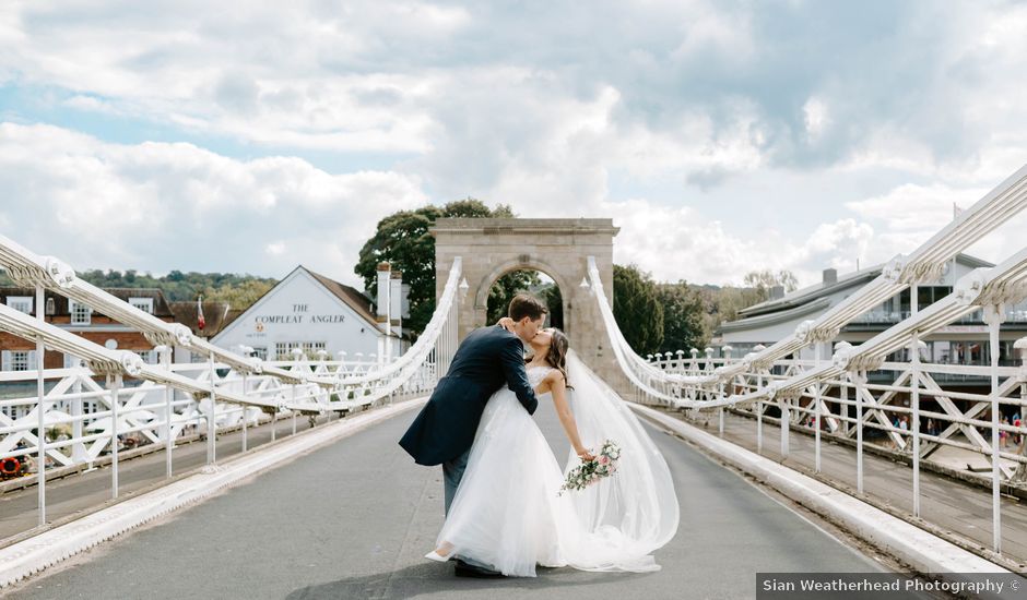 Tom and Frances's Wedding in Marlow, Buckinghamshire