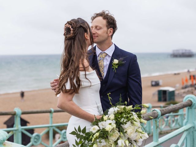 Beth and Tom&apos;s Wedding in Brighton, East Sussex 49