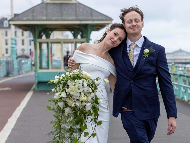 Beth and Tom&apos;s Wedding in Brighton, East Sussex 50