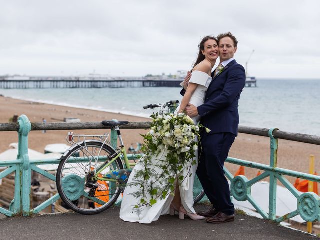 Beth and Tom&apos;s Wedding in Brighton, East Sussex 53