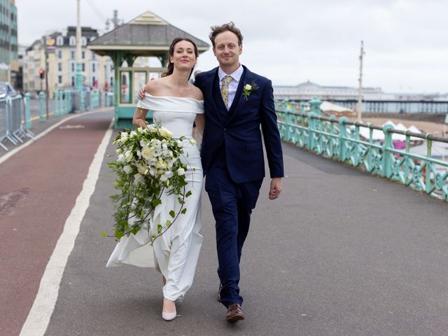 Beth and Tom&apos;s Wedding in Brighton, East Sussex 54