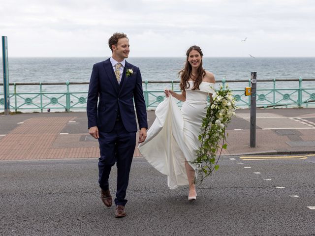 Beth and Tom&apos;s Wedding in Brighton, East Sussex 56