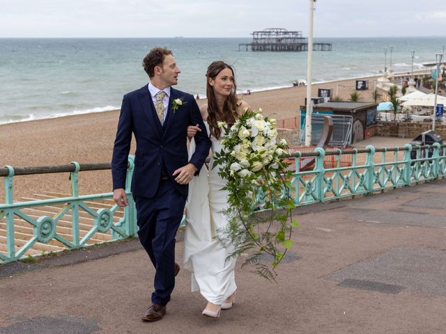 Beth and Tom&apos;s Wedding in Brighton, East Sussex 57