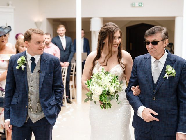 Kyle and Amie&apos;s Wedding in Melton Mowbray, Leicestershire 16