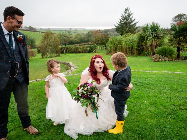 Ryan and Rosalie&apos;s Wedding in Looe, Cornwall 91