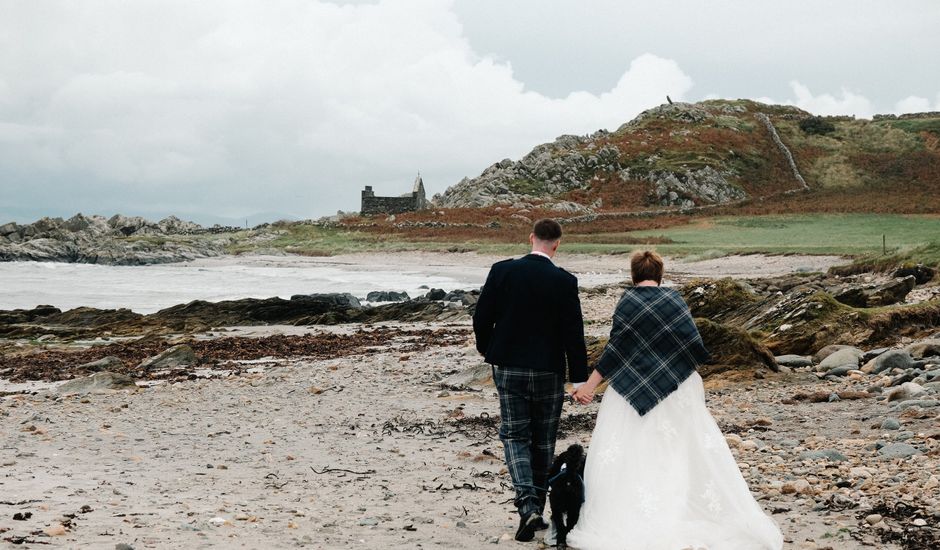 Partner and Amanda's Wedding in by Tarbert, Argyll