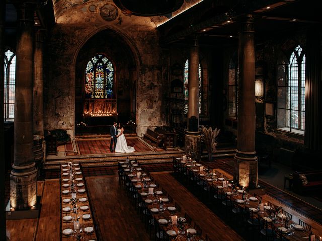 Matt and Melissa's Wedding in Bristol City, Bristol 19