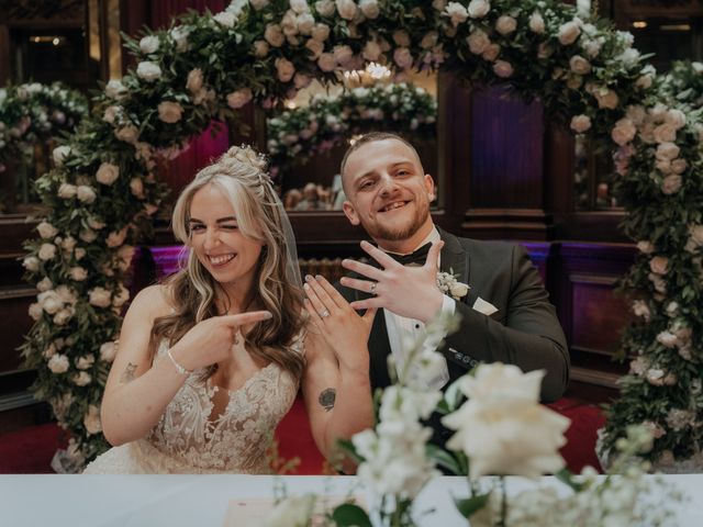 Sam and Gemma's Wedding in Wirral, Merseyside 12