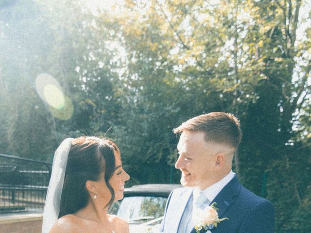 James and Sophie's Wedding in Eaton, Cheshire 8