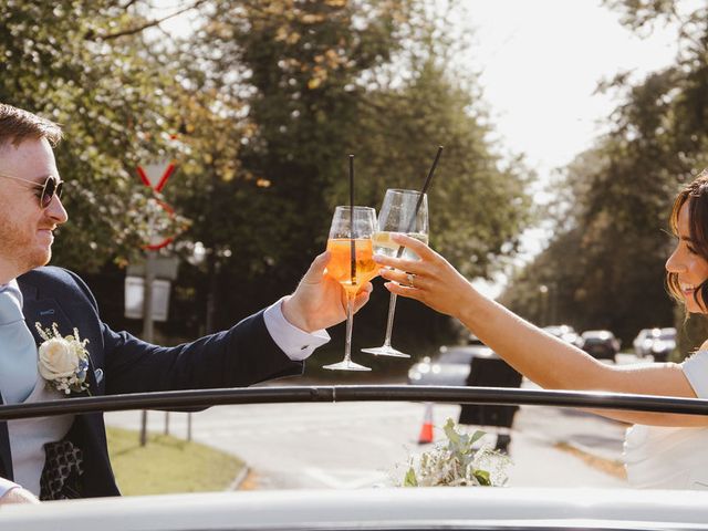 James and Sophie's Wedding in Eaton, Cheshire 13