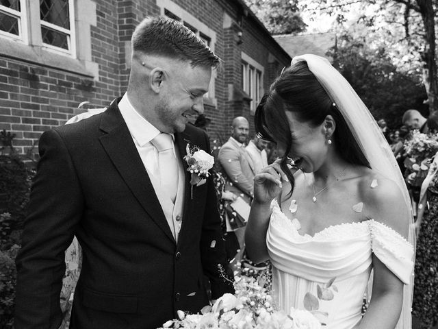 James and Sophie's Wedding in Eaton, Cheshire 18