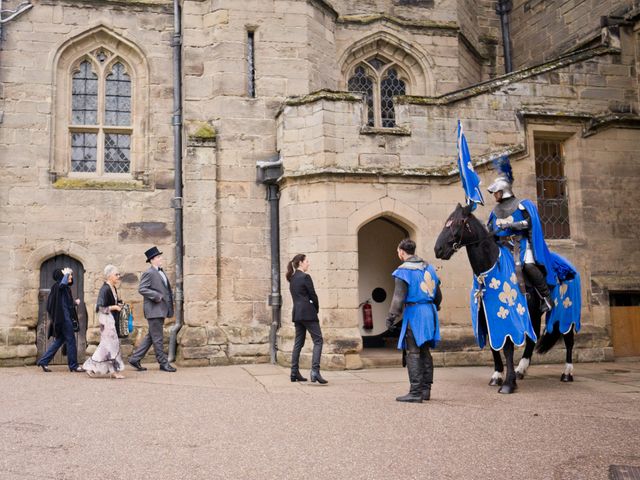 Andrew and Terri&apos;s Wedding in Warwick Castle, Warwickshire 12