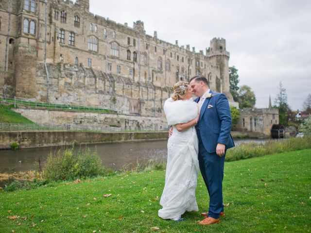 Andrew and Terri&apos;s Wedding in Warwick Castle, Warwickshire 28