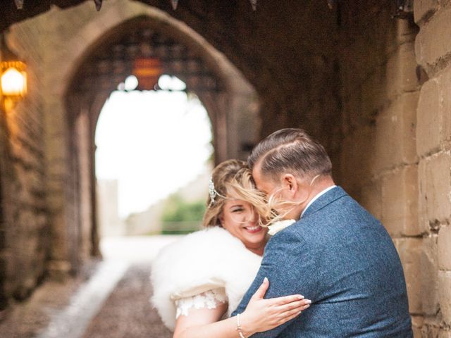 Andrew and Terri&apos;s Wedding in Warwick Castle, Warwickshire 34