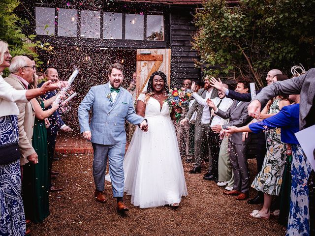 Ben and Nadika's Wedding in Surrey Hills, Surrey 1