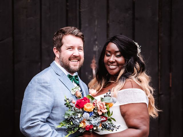 Ben and Nadika's Wedding in Surrey Hills, Surrey 21