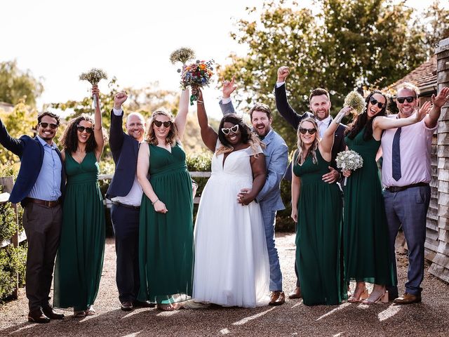 Ben and Nadika's Wedding in Surrey Hills, Surrey 29