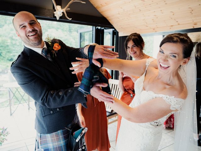 Dan and Rebecca's Wedding in Pitlochry, Perthshire 1