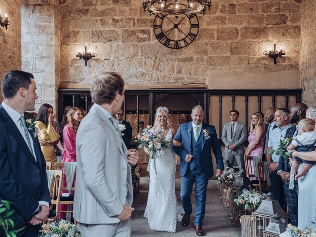 Phil and Karla's Wedding in Skipton, North Yorkshire 9