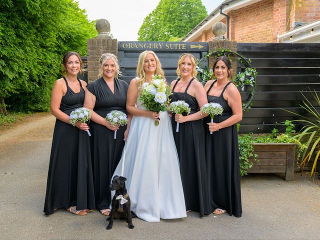 Jack and Callie's Wedding in Wimborne, Dorset 1