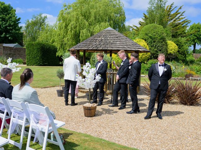 Jack and Callie's Wedding in Wimborne, Dorset 14