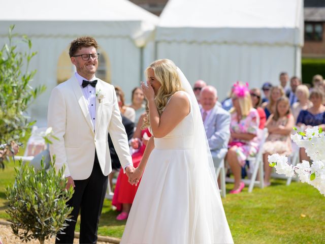 Jack and Callie's Wedding in Wimborne, Dorset 17