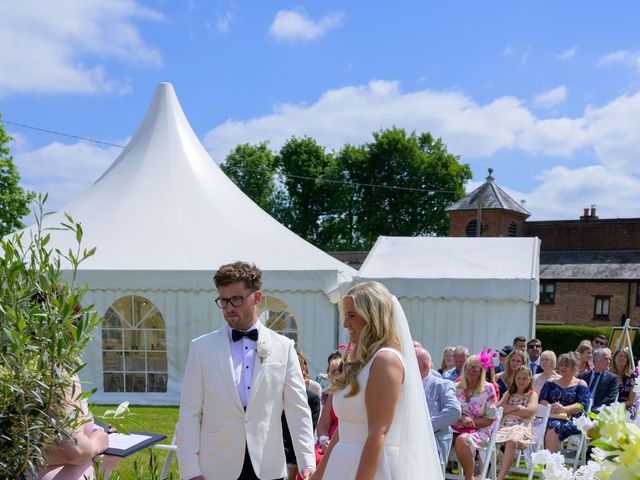Jack and Callie's Wedding in Wimborne, Dorset 19