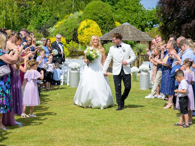 Jack and Callie's Wedding in Wimborne, Dorset 20