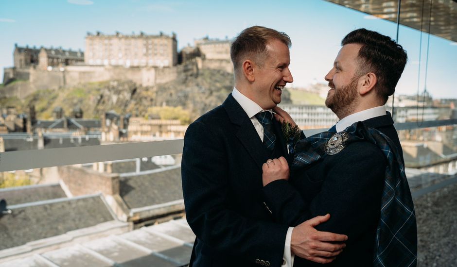 Philip  and Andrew 's Wedding in Edinburgh, Lothian & Borders