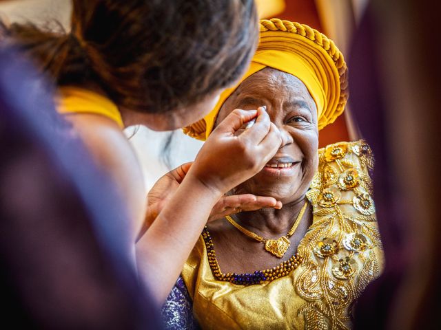 Ifiok and Ama&apos;s Wedding in Deganwy, Conwy 7