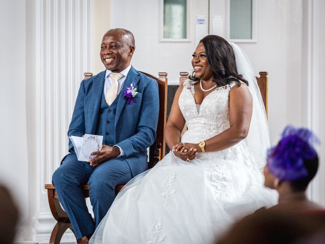 Ifiok and Ama&apos;s Wedding in Deganwy, Conwy 20