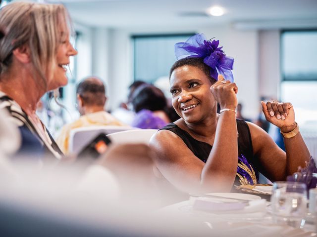 Ifiok and Ama&apos;s Wedding in Deganwy, Conwy 34