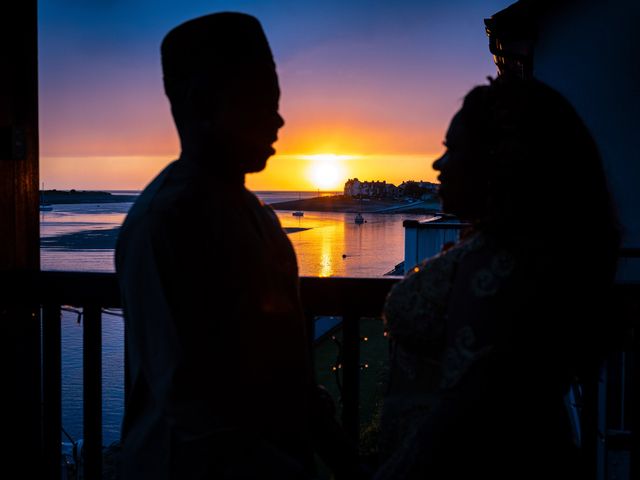 Ifiok and Ama&apos;s Wedding in Deganwy, Conwy 44