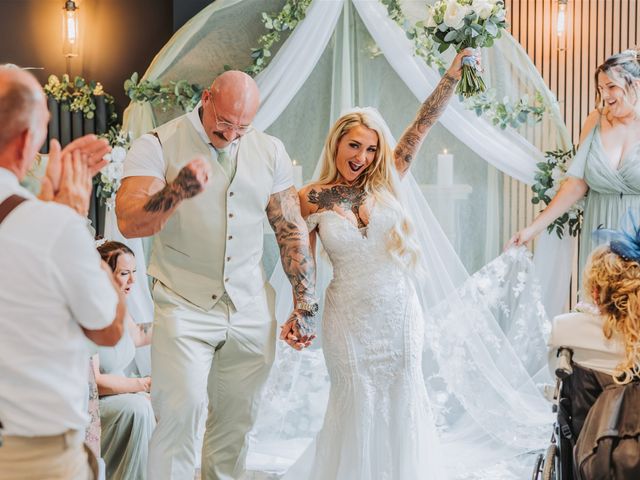 Jamie and Laura's Wedding in Grantham, Lincolnshire 67