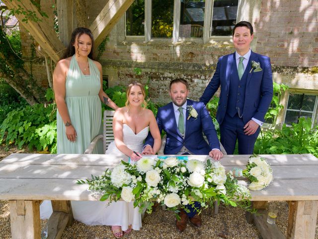 Tom and Katie's Wedding in Wimborne, Dorset 24