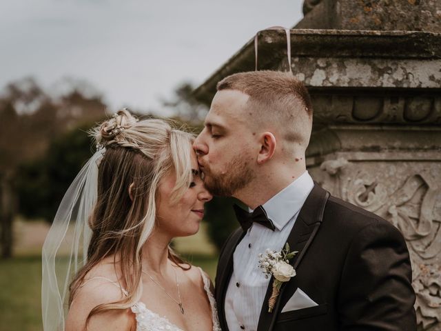 Sam and Gemma's Wedding in Thornton Hough, Merseyside 5