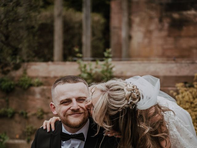 Sam and Gemma's Wedding in Thornton Hough, Merseyside 10